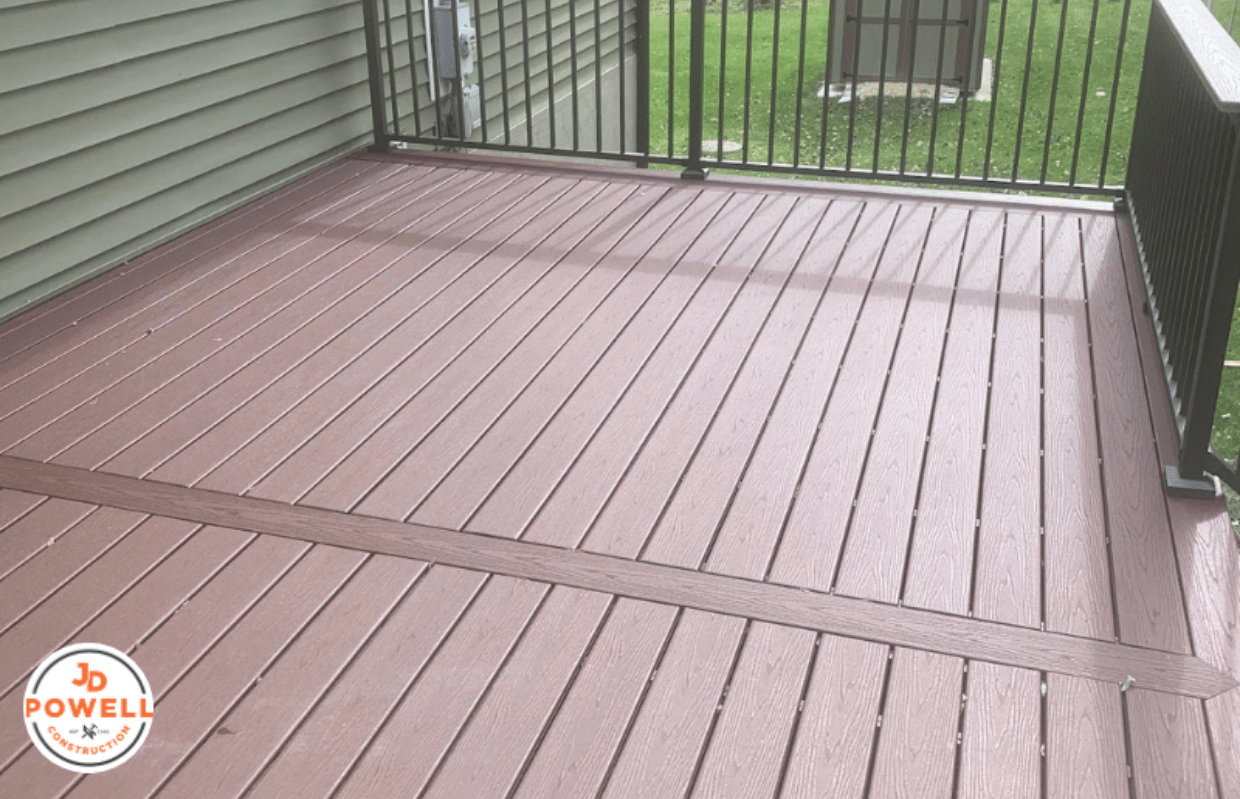 Benefits of building with composite decking. JD Powell Construction is your dedicated deck and patio builder.